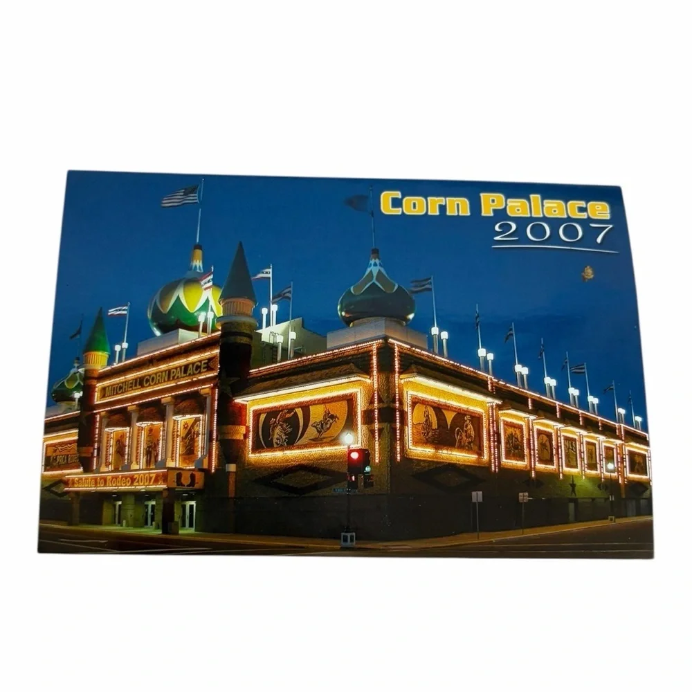 Mitchell Corn Palace 2007 Postcard – Americana Landmark Collectible